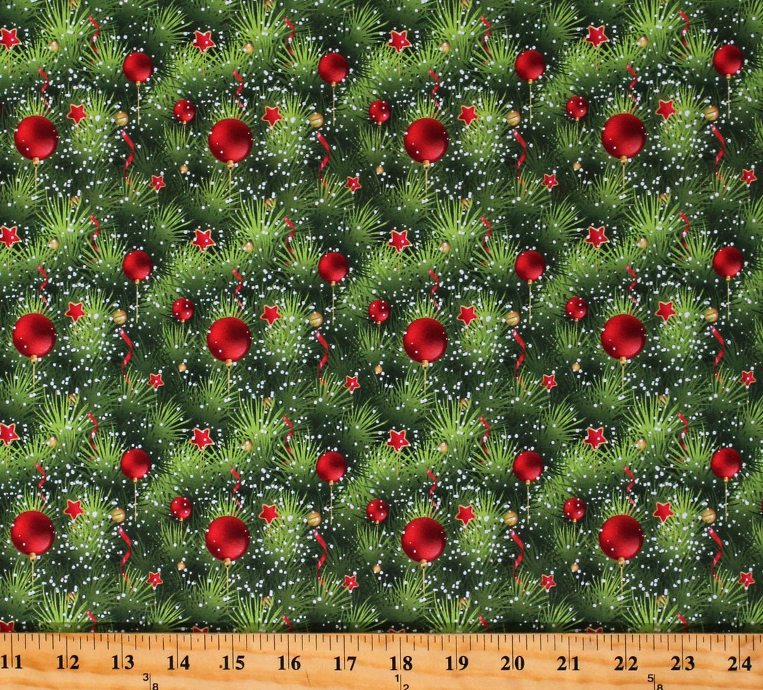 Cotton Christmas Trees Christmas Festive Branches Holidays - Etsy