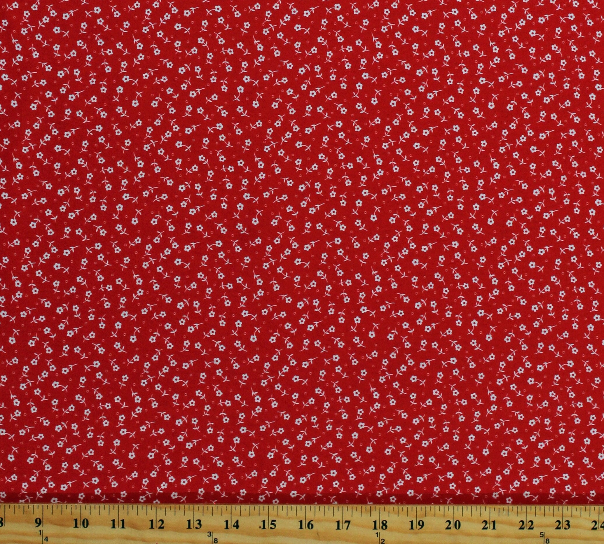 Flannel Buffalo Plaid 1.25 Buffalo Check Red Black Woven Cotton Flannel  Fabric (op1200-592)