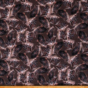 Cotton Wildlife Owls Allover Birds Animals Multicolor Cotton Fabric Print by the Yard (133149) D480.60