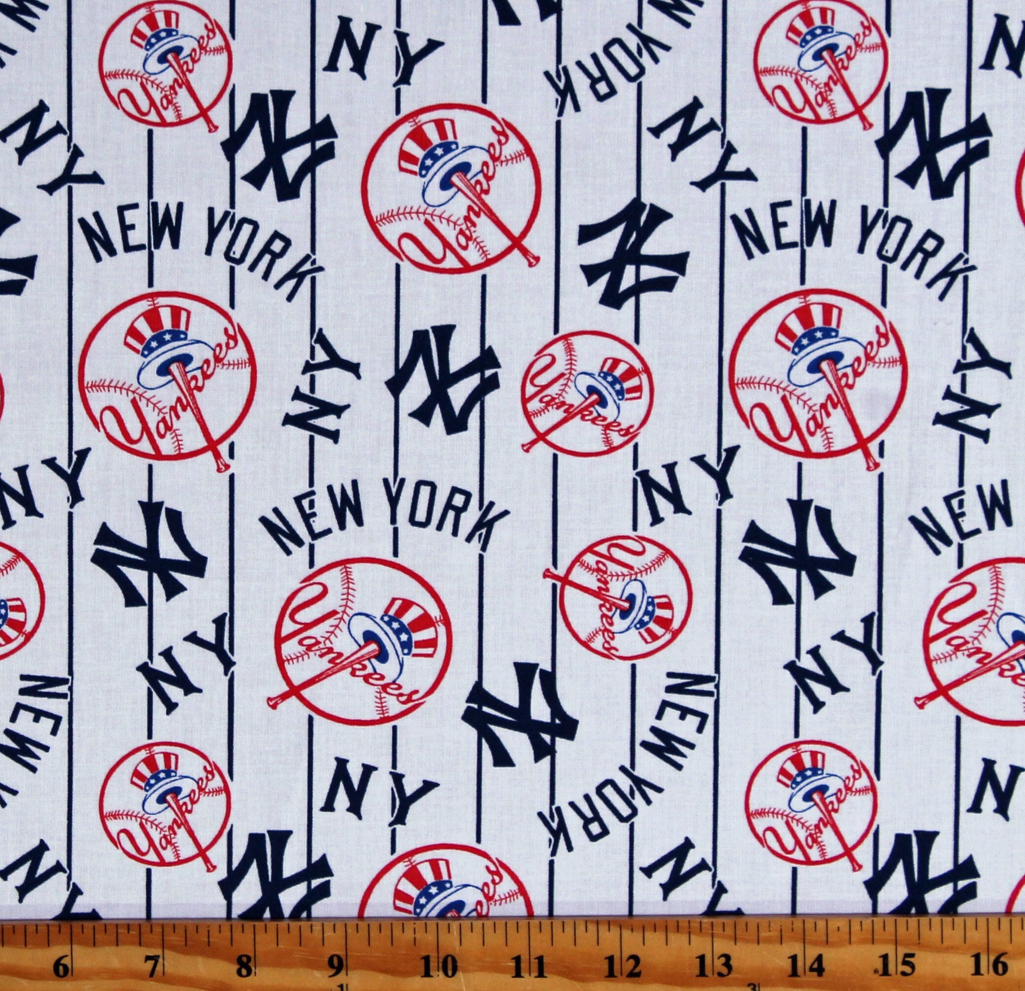 Yankees fabric on sale
