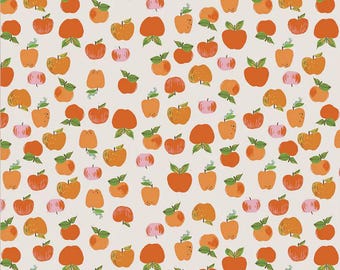 Cotton Heather Ross Favorites Apples Fruit Allover Food Officially Licensed by Windham Fabrics Fabric Print by the Yard (43483D-2) D657.63