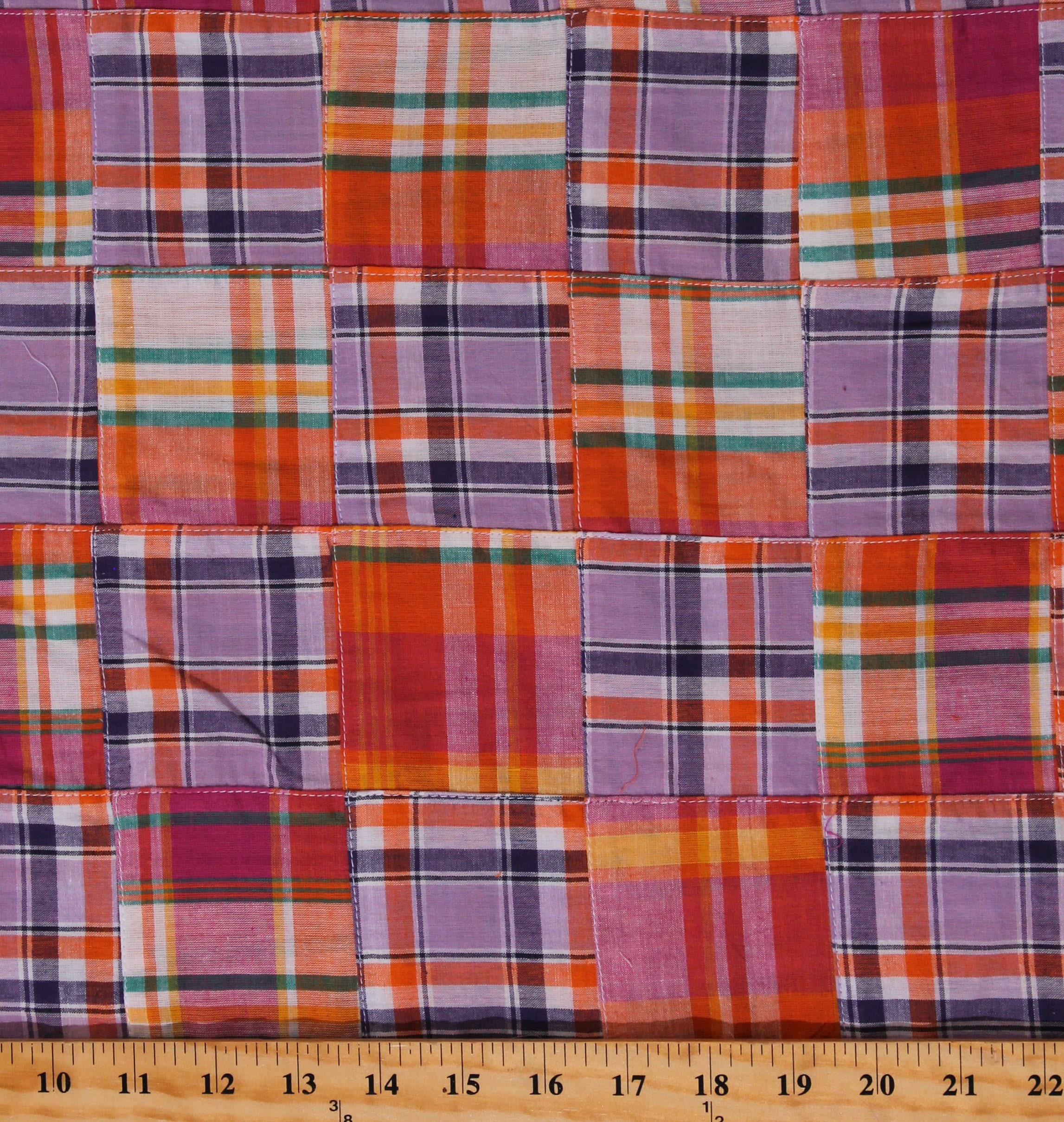 Madras Fabric - preppy plaid AT-19-20