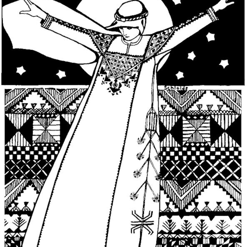 Arab Robe Pattern Syrian Dresses for Women - Etsy