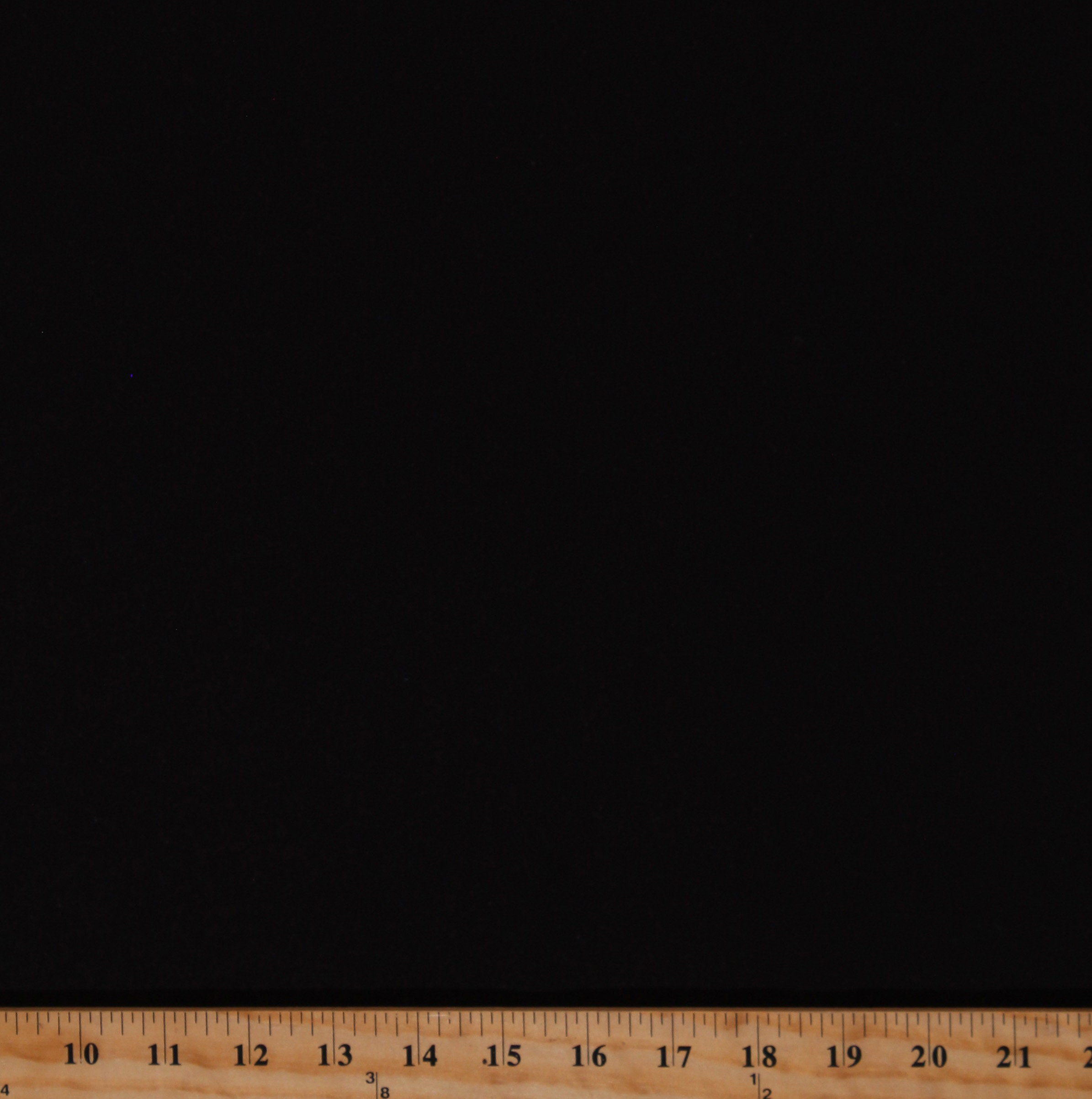 Cotton Fleece Black Solid 60" Wide Fabric by the Yard D381.06 