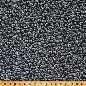 Cotton Cats Kittens Animals Felines Purrfect Day Black Cotton Fabric Print by the Yard (52374-2) D377.47