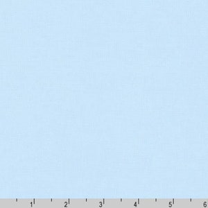 May include: A solid light blue fabric with a subtle texture.