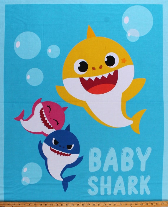 Baby shark fabric deals