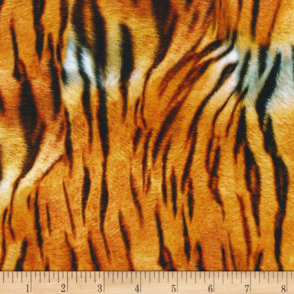 Tiger Print Spandex 