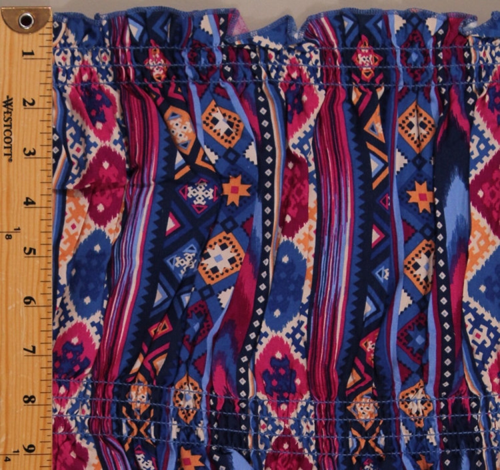 52 Pre-Smocked Sundress Fabric Blouson Stretch Rayon | Etsy