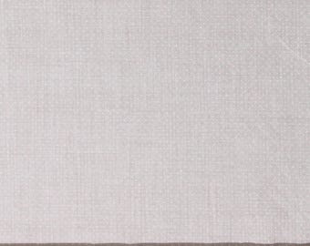 Lawn Batiste Slightly Off-White on White Pin Dot Sheer Lightweight Poly/Cotton Blend Fabric by the Yard (FP-0636) D171.22