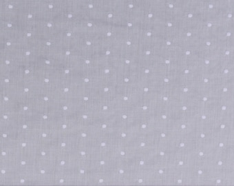 Heirloom Embroidered Dot Lawn Batiste White 45" Wide Light Airy Cotton/Polyester Fabric by the Yard (3574P-11F) D163.38