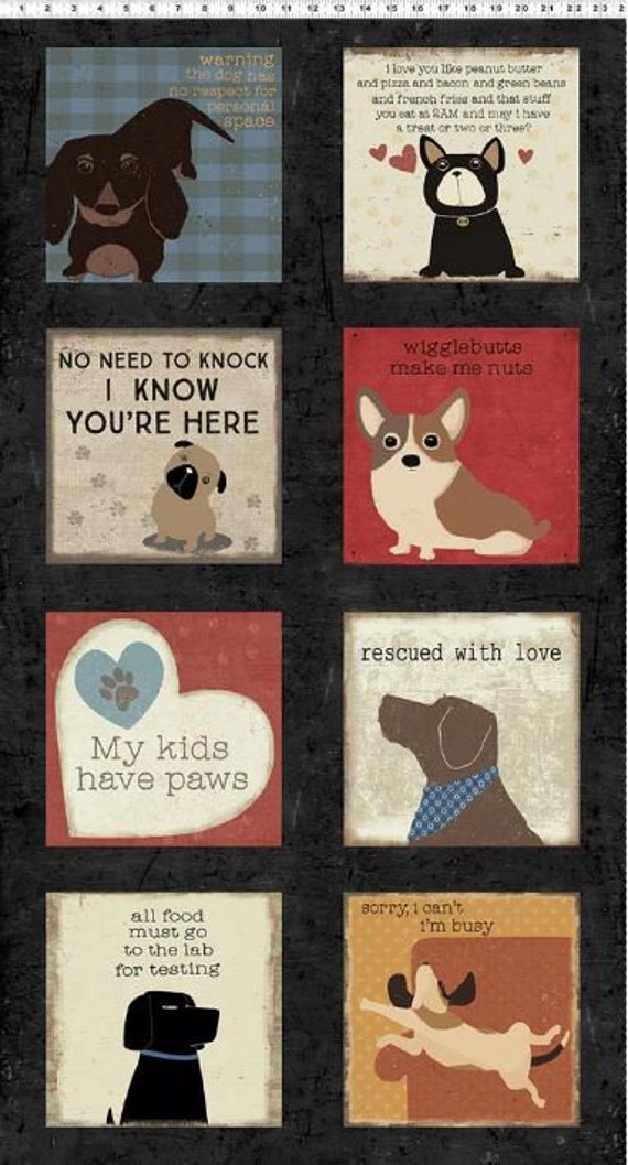 24 X 44 Panel A Dog's Life Quotes Funny - Etsy 24 X 44 Panel A Dog's Life Quotes Funny - Etsy