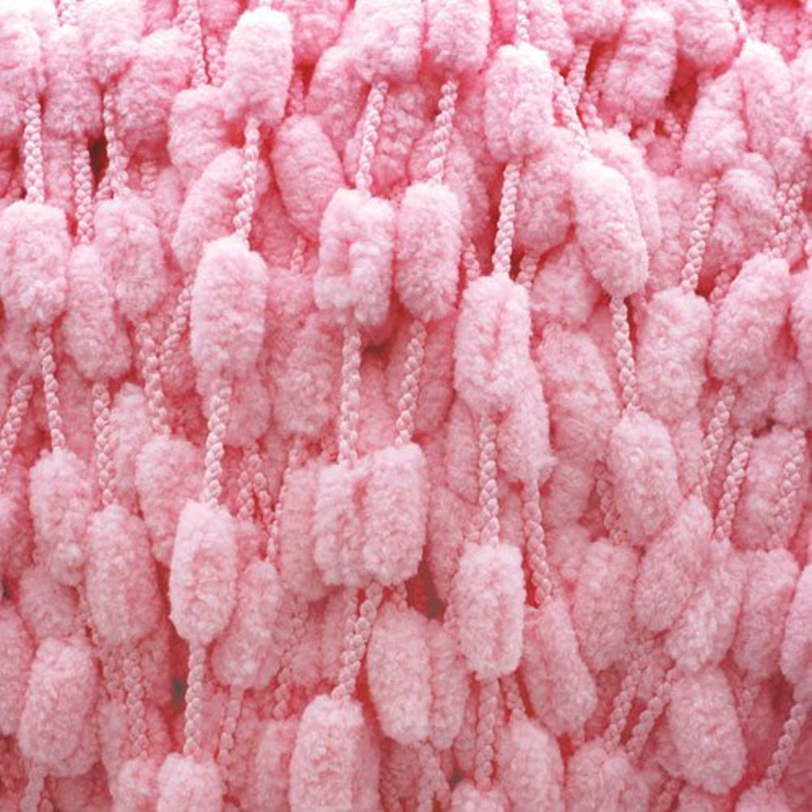 Bernat Baby Pom Pom Yarn 22200 Candy Floss Pink by the Each M528.01 Etsy
