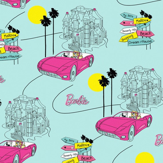 barbie barbie car cartoon