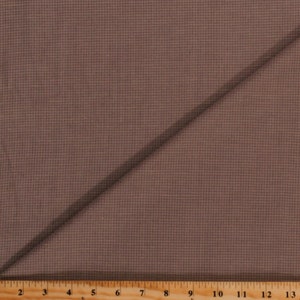 Textured Homespun Rustic Tiny Grid Pattern Cream/Sage Spirit of America Stacy West Yarn Dyed Woven Cotton Fabric by the Yard (8901Y-39)