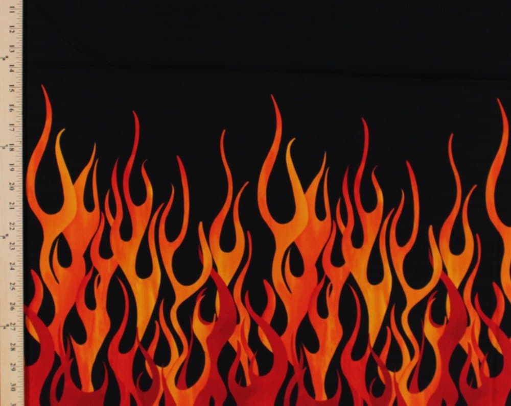 Flame fabric deals