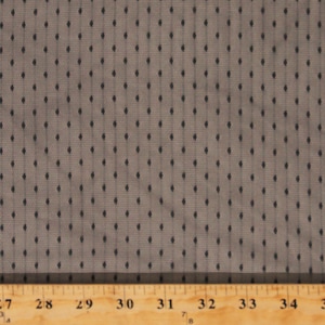 Point D&#39;esprit Black Dotted Mesh 1-Way Stretch 66&quot; Wide Polyester Fabric by the Yard (2342R-11E-Black) D162.31