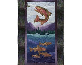Quilt Kit - Calling Me Home Early Riser Block 4 McKenna Ryan Hoffman 21" x 36" Finished Size Quilts Quilting Kit - Sold by the Kit (M219.01)