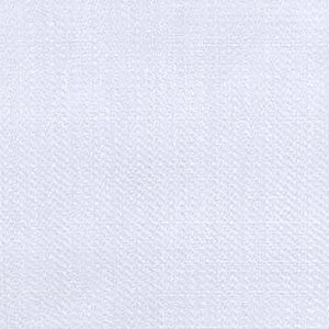 May include: A plain white fabric with a subtle textured pattern.