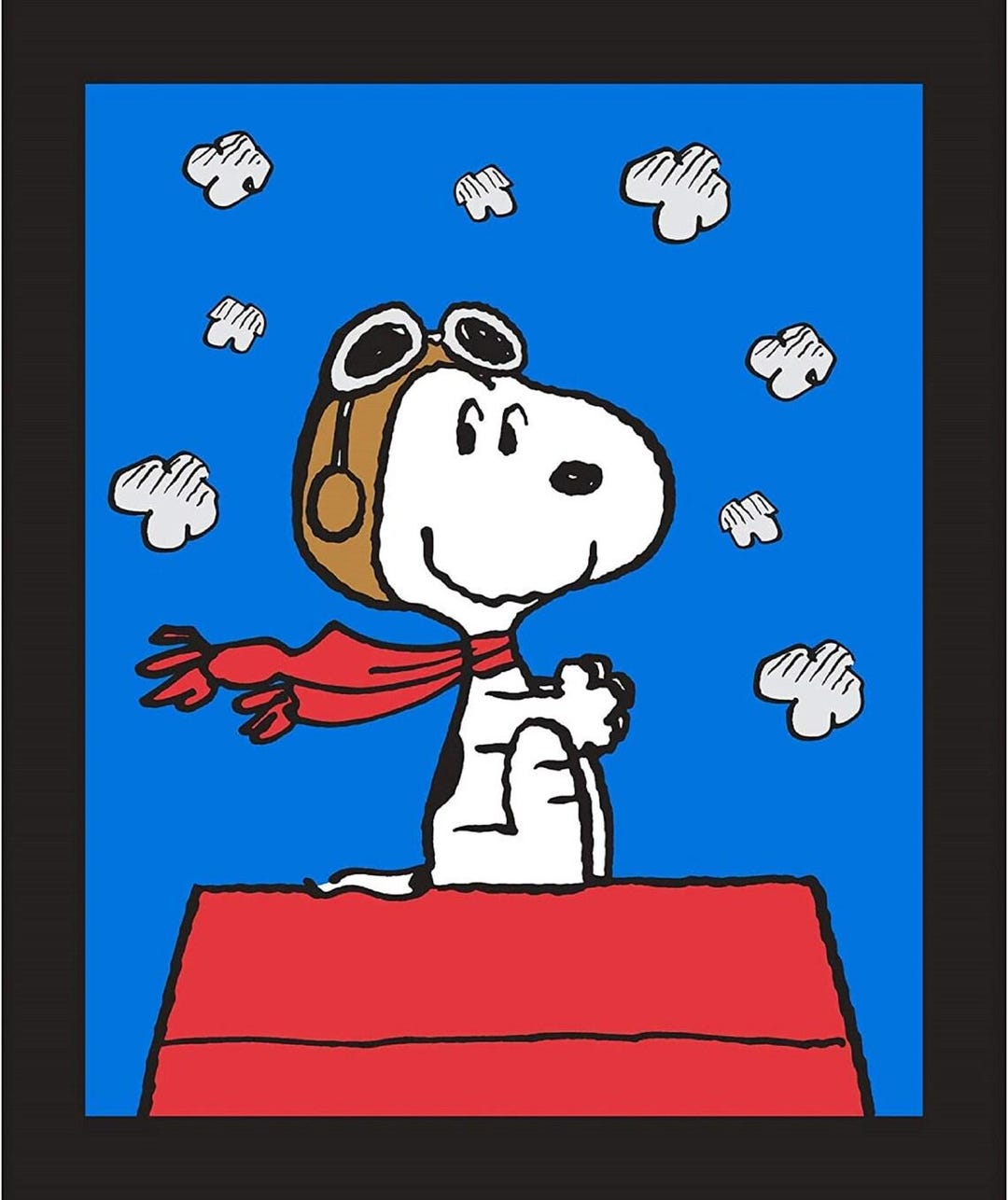 36 X 44 Panel Snoopy Red Baron Peanuts Cartoon Characters Cotton Fabric  Panel (69757-600715) D188.19 Officially Licensed Springs Creative - Etsy