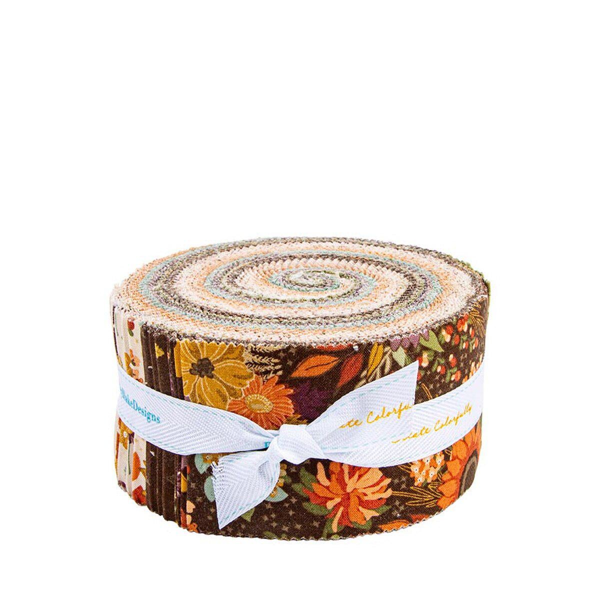 Jelly Roll the Awe of Autumn Sandy Gervais Riley Blake Designs Fall 2.5 ...