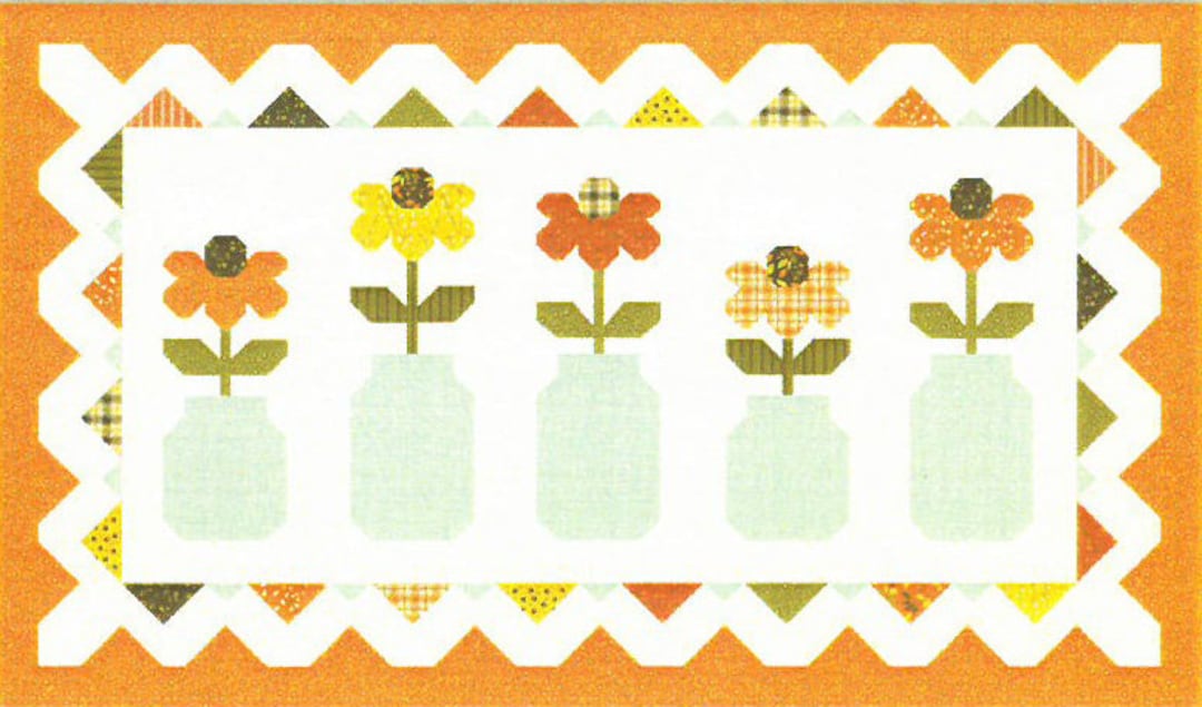 Quilt Kit - in A Fruit Jar Autumn by Sandy Gervais 58" X 34" Finished ...