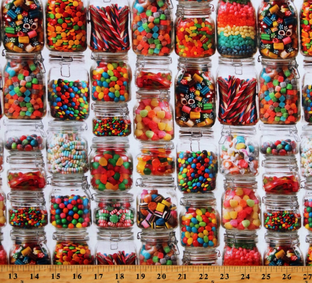 Cotton Candy Jars Candies Sweets Jelly Beans Sweet Tooth White Etsy