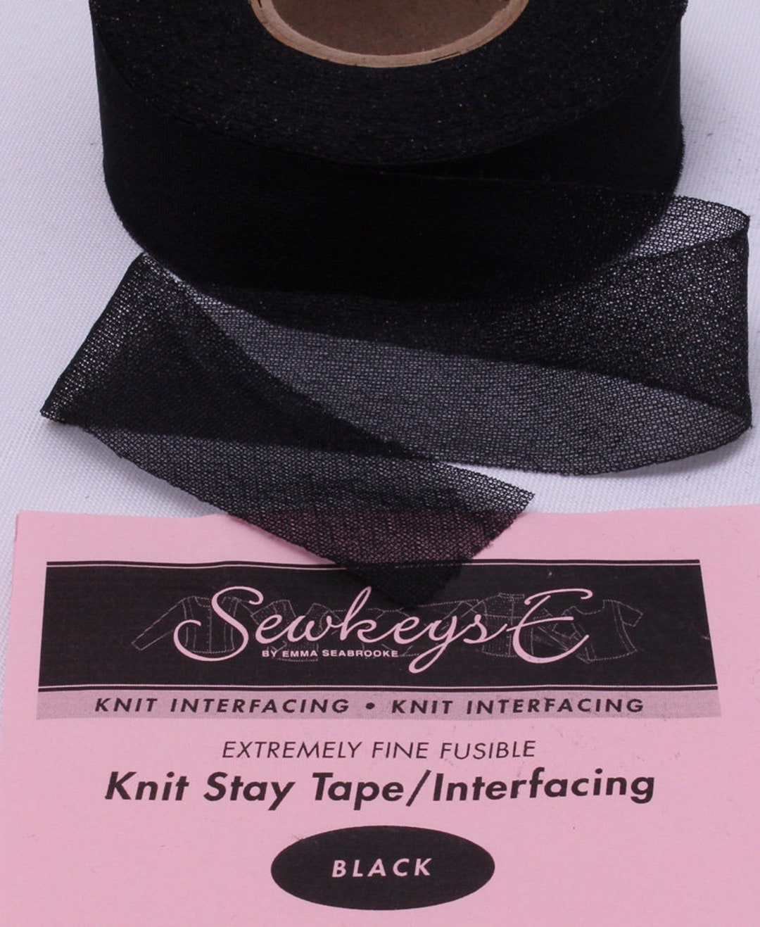 Fusible Knit Stay Tape 1/2 Extremely Fine