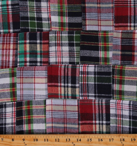 Madras Fabric By The Yard