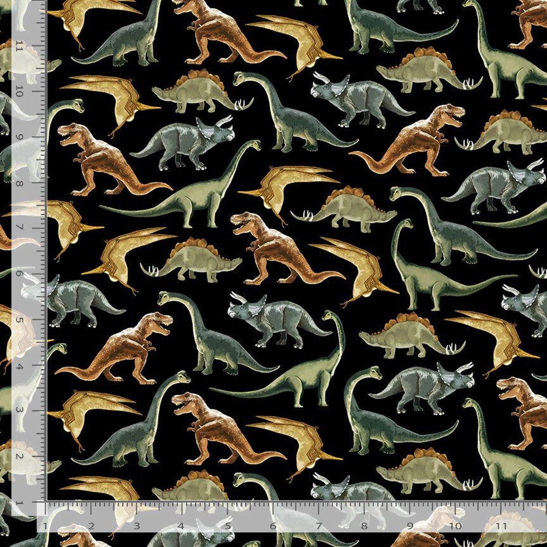 Cotton Dinosaurs Dinos Animals Prehistoric Children's Extinct Timeless ...