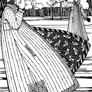 Folkwear #106 Turkish Coat Turkey Asia Traditional Sewing Pattern (Pattern Only) folkwear106