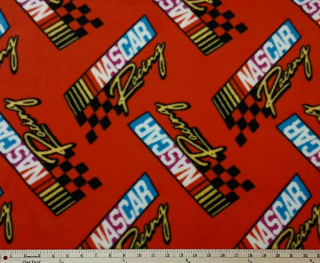 Felt Racing Flag Fleece NASCAR Retro Racing Flag Officially Licensed Through Camelot ...