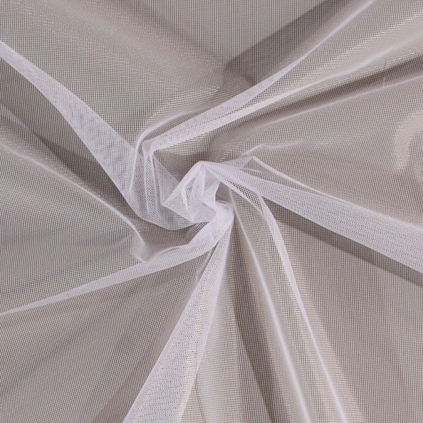 Mosquito Netting White 60" Wide Polyester Fabric by the Yard (8385T-3D) A103.24