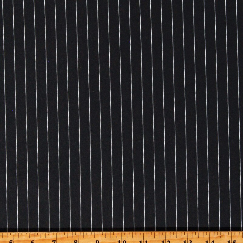 Black Upholstery Twill Linen main image 1
