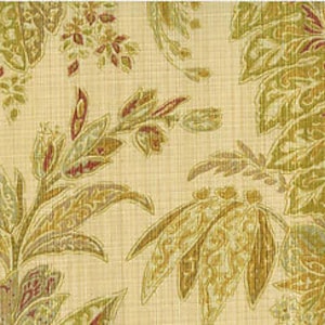 54" Tommy Bahama Cayo Vista Wet Sand Floral Leaves Asian Motif Leafy Textured-Look Indoor/Outdoor Fabric by the Yard (800642) D795.23