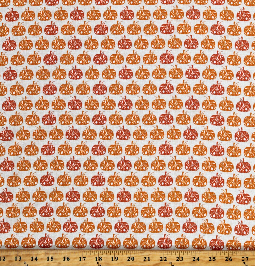 Cotton Carved Pumpkins Hello Fall Etched Pumpkin Light Natural Autumn ...