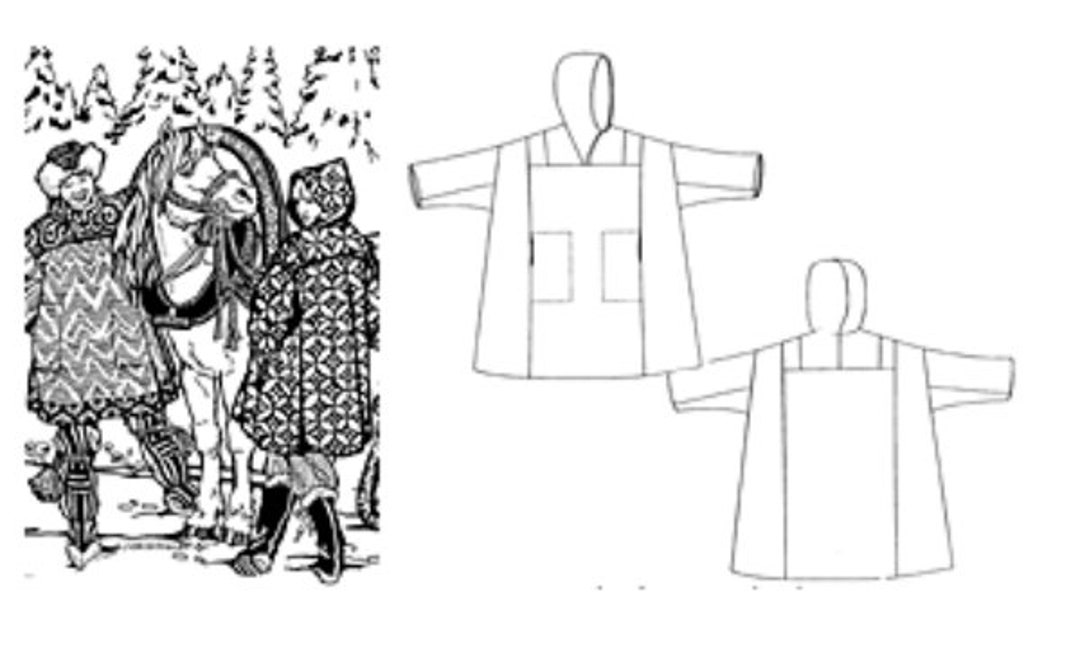 Folkwear 153 Siberian Parka Coat Sewing Pattern pattern Only - Etsy