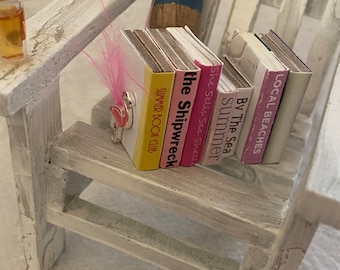 Rosa Sommer Miniatur Bücher