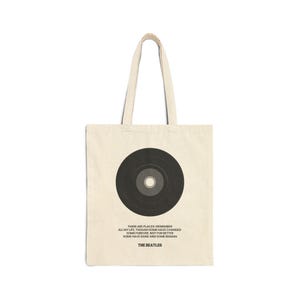 The Beatles Canvas Tote Bag