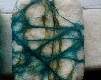 Felted Goat Milk Soap in Your Choice of Scents - One Bar - A Unique Bridesmaid Gift, Wedding Favour, or Housewarming Gift!