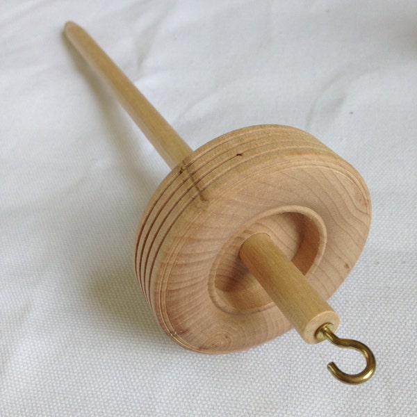 Hand Crafted Unpainted Drop Spindle - made to order