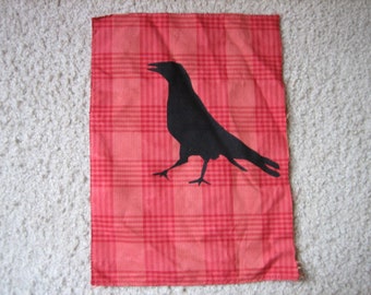 Crow/Raven patch 12" x 8.5"