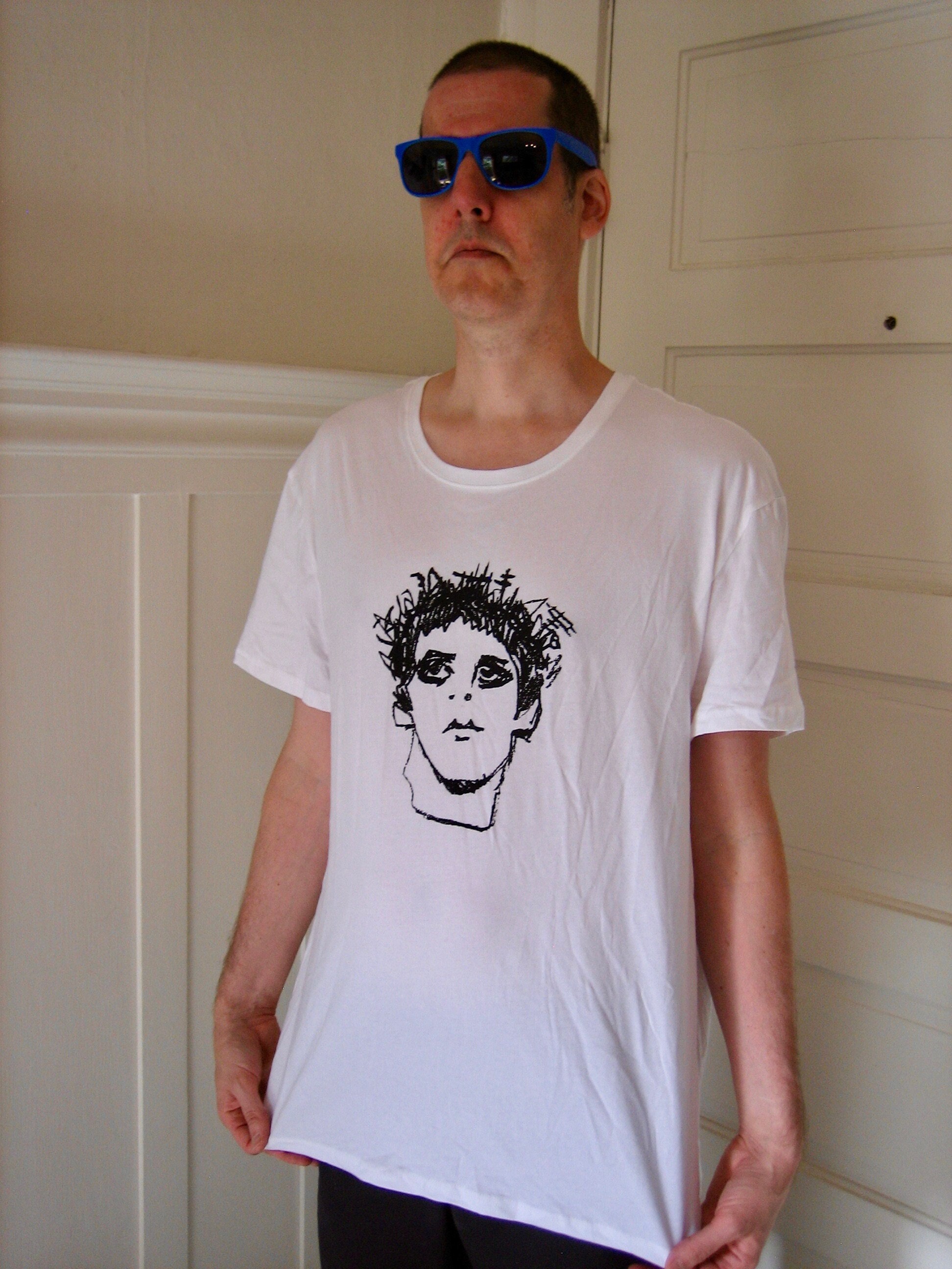 Lou Reed T-shirt Size X Large - Etsy