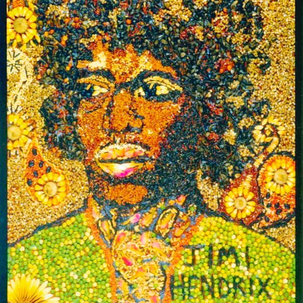 Jimi Hendrix Postcard