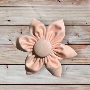 Fabric flower clip - hair clip - fabric flower