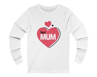 Heart Valentines Day Shirt for Women Long Sleeve