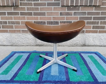 Arne Jacobsen for Fritz Hansen Egg Chair Ottoman, Ottoman only