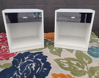 Pair of Groovy Disco Nighstands