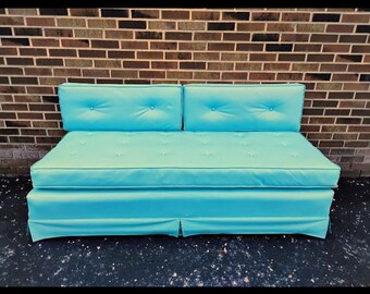 Vinyl Vintage Simmons Sofa