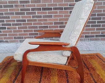 Adrian Pearsall Style Hi-Back Lounge Chair